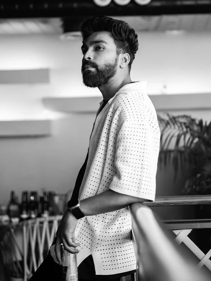 "Everything’s so simple in Black & White." A stylish, posed shot that captures the more reflective side of my personality.