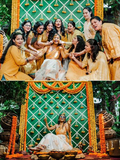 AJ Picture Company - Maternity & Baby Shower Photography Vibrant Celebrations: Haldi & Family Fun photo 31