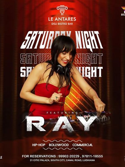 Heading to my favorite city, Ludhiana, for a Saturday night set. This poster captures my excitement to be back.