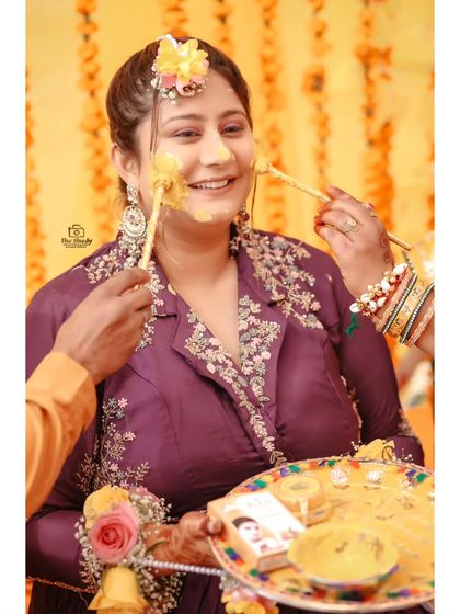 Vibrant Haldi & Mehendi Moments photo 41