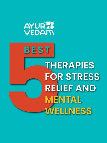 An introduction to my list of the 5 best therapies for stress relief and mental wellness. Ayurveda has powerful tools to help you find calm in a chaotic world.