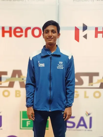 We congratulate Johan Cheriparambil on his selection to represent Maharashtra in the under-15 boys' team at the Cadet & Sub-Junior National Championship.