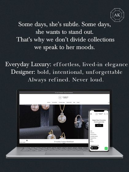 Some days she's subtle, some days she wants to stand out. That's why we don't divide our collections by type; we speak to her moods, from effortless everyday luxury to bold, unforgettable designer pieces.