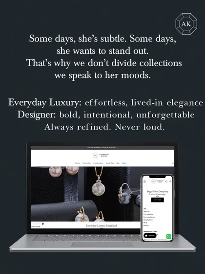 Some days she's subtle, some days she wants to stand out. That's why we don't divide our collections by type; we speak to her moods, from effortless everyday luxury to bold, unforgettable designer pieces.