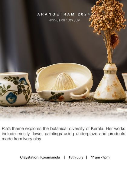 Clay Station - Pottery & Ceramics Classes & Workshops Our Community Showcase: Arangetram & Hunar photo 144