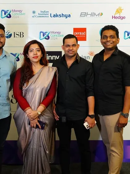 Another group shot from the Money Conclave event. Connecting with peers and leaders in the finance industry is always inspiring.