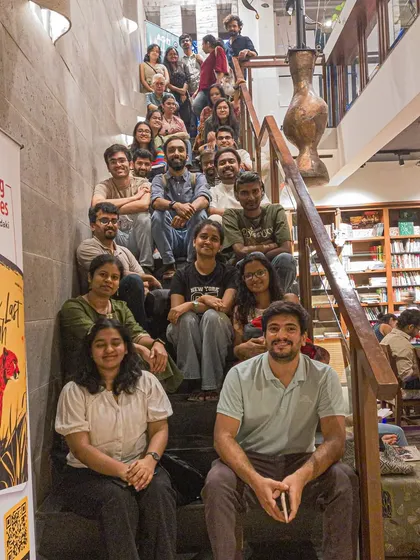 This is the heart of Atta Galatta. It is the community of readers, writers, artists, and friends who gather on our stairs and in our corners, sharing stories and making this house a home.