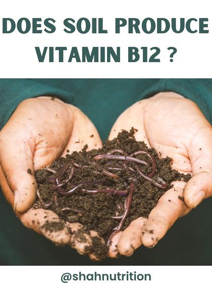 Can you get Vitamin B12 from soil? While some soil bacteria produce B12, the amount is minuscule and not in a form our bodies can easily absorb. To meet your needs, it's best to rely on animal products or fortified foods and supplements.