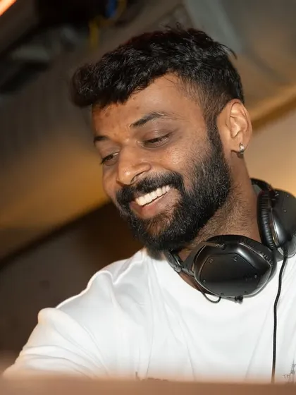 A smile says it all. This is me in my happy place, fully absorbed in the music and the energy of the crowd. I genuinely love what I do, and I bring that passion to every single gig.