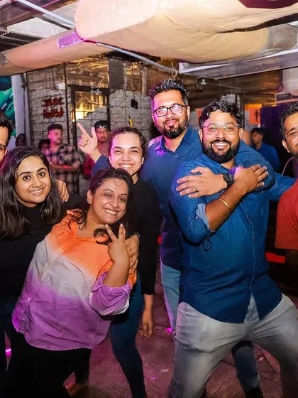 A group of friends capturing a fun moment on the dance floor. These are the memories that last a lifetime.