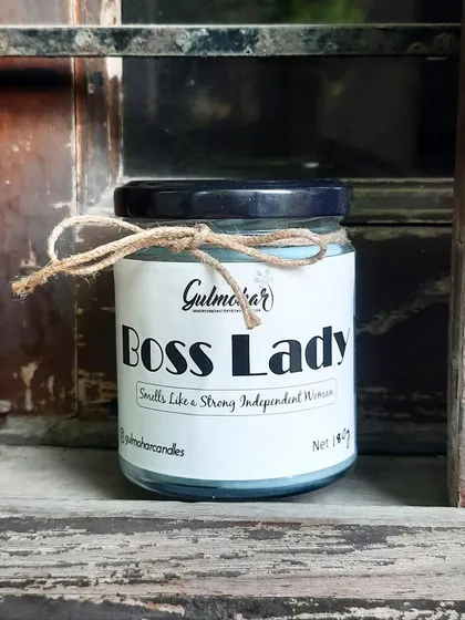 Our 'Boss Lady' candle is a tribute to all the amazing women who inspire us. It's a thoughtful and unique gift for any occasion.