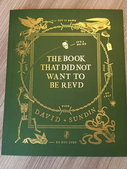 'The Book That Did Not Want To Be Read' is a hilarious and interactive challenge for any young reader. Will you be able to read it?