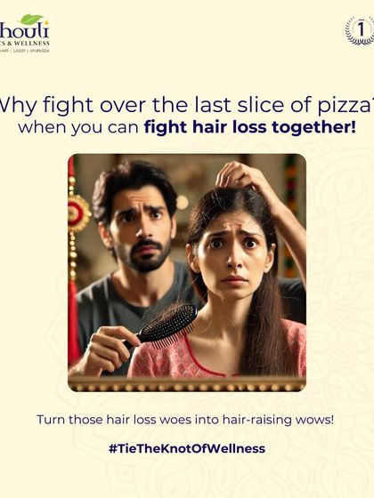 Why fight over small things when you can fight hair loss together? This Rakhi, we encourage you to tie the knot of wellness and give the gift of care to your loved ones.