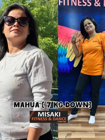 Mahua is 7 kgs down and looking fantastic. Her transformation journey is a beautiful example of dedication paying off.