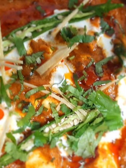 Our Paneer Butter Masala is made with soft paneer cubes in a mildly spiced tomato-based gravy.