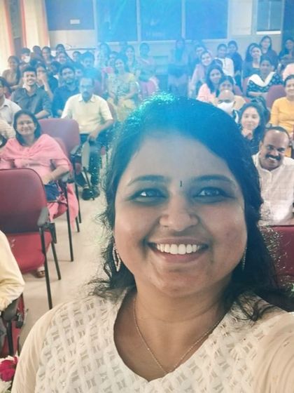 A selfie with the audience at the Researchers Fest at the University of Kerala. The smiles and engagement from the crowd are the ultimate feedback.