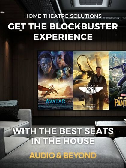 Get the blockbuster experience with the best seats in the house. We design our home theaters to ensure every seat has a perfect view and is enveloped in immersive surround sound, making you feel like you are part of the action.