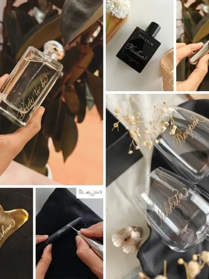 From glass and metal to perfume and accessories, almost any surface can become a canvas for a personal story. This collection shows the variety of items I've had the joy of engraving, each one transformed into a unique and meaningful keepsake for a special occasion.