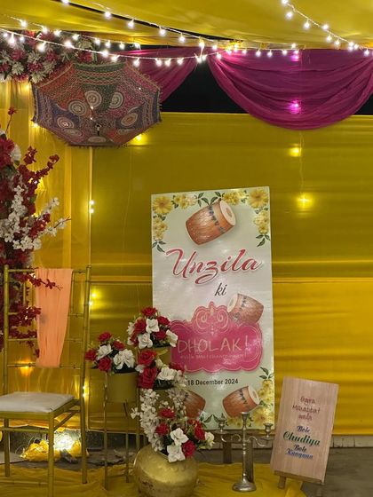 The Trendy Party - Wedding & Pre-Wedding Event Decoration Vibrant Haldi & Mehendi Setups photo 55