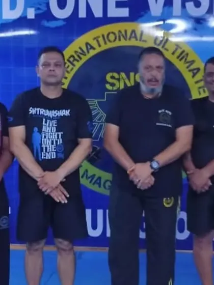 With my fellow practitioners and Master Vicky Kapoor during our training camp. We are part of a global family of martial artists.