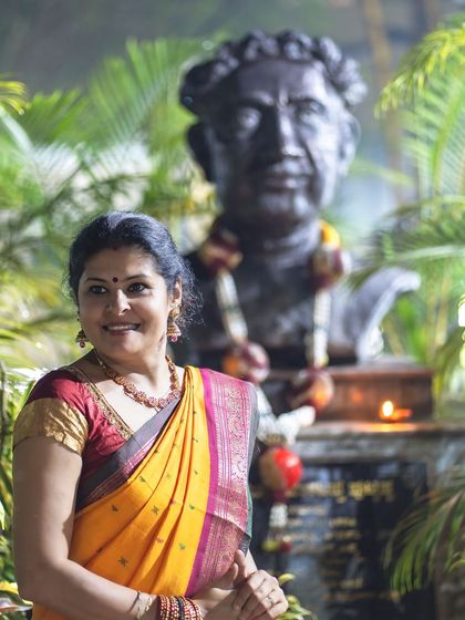 Shweta Nandakumar - Custom & Bespoke Fashion Design Elegant Sarees & Drapes photo 30