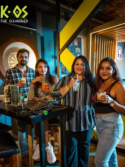 A group of friends enjoying drinks and good company during our menu launch party. The vibe is always immaculate.