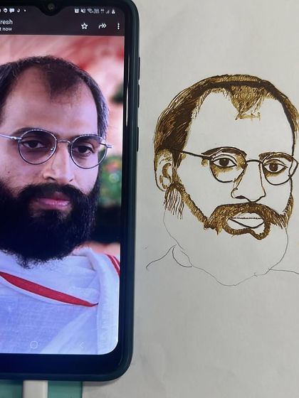 Naresh Mehndi - Mehndi Art Classes & Workshops Masterclass in Portrait Mehndi photo 61