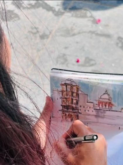 Anupama - Custom Artwork & Murals The Artist's Corner: My Studio, Process & Musings photo 12