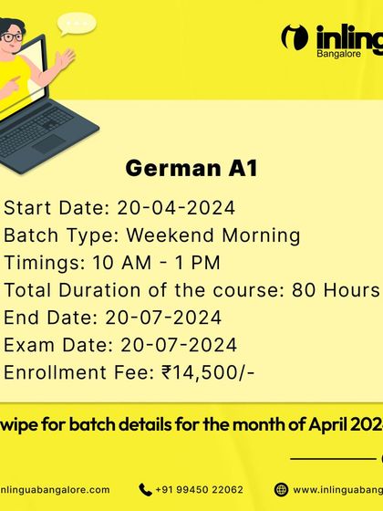 Inlingua - Individual Language Courses Find Your Batch: Upcoming Schedules photo 18