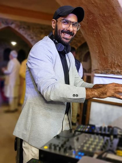 Weddings are fun. A candid shot of me enjoying the celebration while I work.