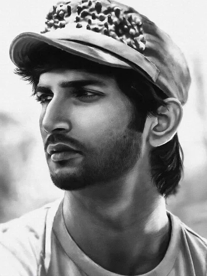 A portrait of Sushant Singh Rajput, created as a memorial piece. Art can be a powerful way to remember someone, and I was honored to draw this by special request.