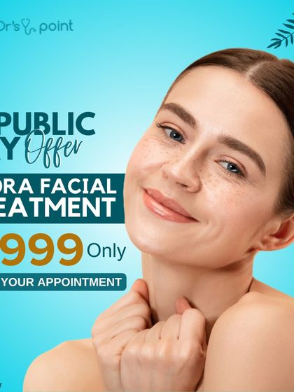A special Republic Day offer for our popular Hydra Facial treatment. We often run promotions to make our services more accessible.