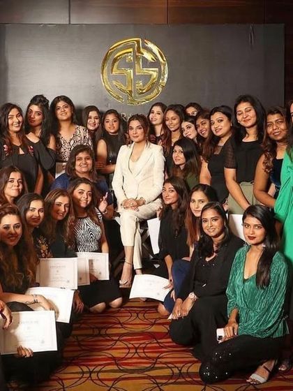 Another proud batch of certified makeup artists. Holding their certificates, they are ready to take the next step in their careers. I am so proud of each and every one of them.