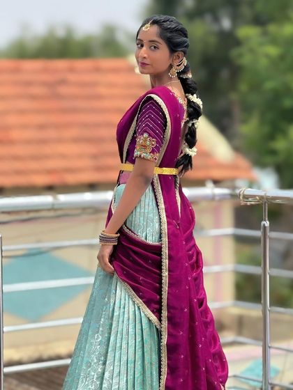 The Glamhouse - Ethnic Wear & Jewellery Rentals The Lehenga & Langa Voni Collection photo 66