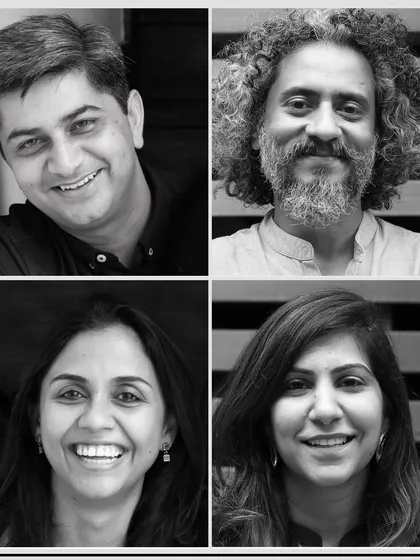 It is an incredible honor to be featured in the Hot 100 Architects & Designers of 2024 by Architect and Interiors India. This collage shows the partners who lead our firm's design ethos.