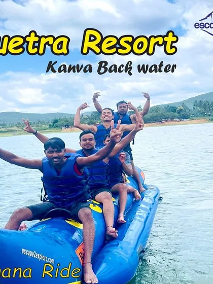 Hold on tight for the Banana Boat ride! It's one of our most popular group activities, guaranteed to have you screaming with laughter as you zip across the water.