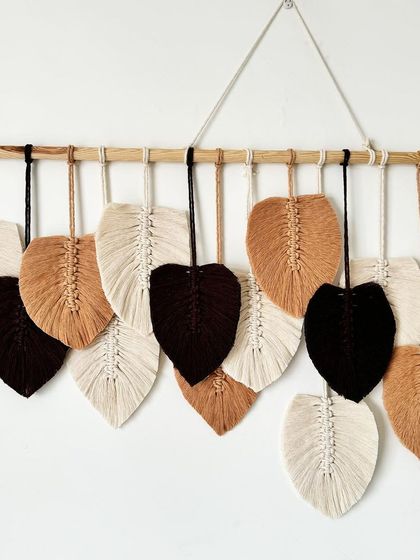 Shikha Agarwal - Custom Macrame & Crochet Home Decor Large Statement Wall Hangings photo 41