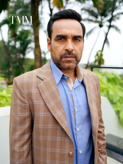 A closer look at the fit and fabric of the blazer worn by Pankaj Tripathi. The soft shoulder construction and perfect drape are hallmarks of our bespoke tailoring.