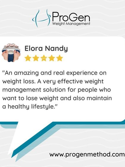 Elora Nandy reviews our program as "An amazing and real experience on weight loss. A very effective weight management solution."