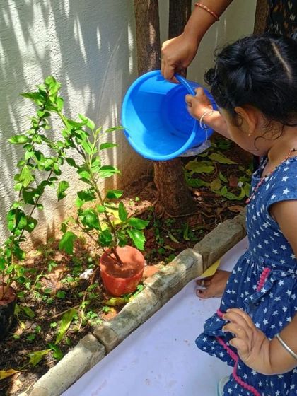 Purple Asters - Preschool & Daycare Making Memories: Special School Days photo 23
