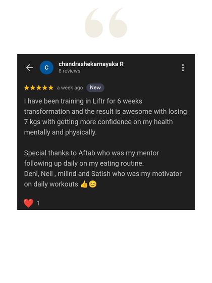 Liftr - 6-Week Body Transformation Program 6-Week Transformation Stories photo 35