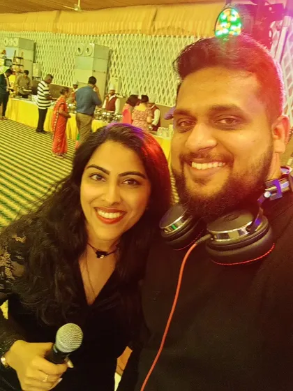 Partnering with the talented DJ Joy to create an epic reception party. My collaboration with DJs is key to managing the event's energy and keeping the dance floor alive all night long.