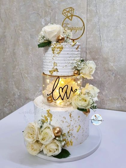 Devaagya Chawla - Custom Eggless Cakes Engagement, Wedding & Anniversary Cakes photo 7