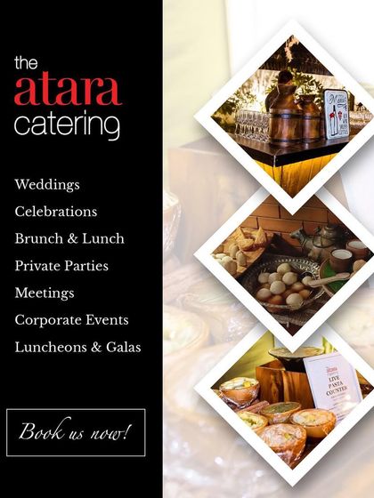 We have everything under one roof for your event needs. This graphic highlights the variety of occasions we cater for, from weddings and celebrations to corporate meetings.