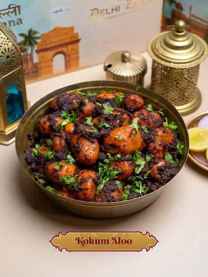 Tangy and flavorful Kokum Aloo, a special dish featured in our Ramadan menu.