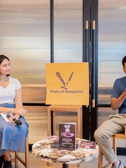 Prakash Raghupati shares from his collection, 'Arachnids Anonymous And Other Poems.' We provide a focused setting for poets and authors to present their work to an attentive audience.