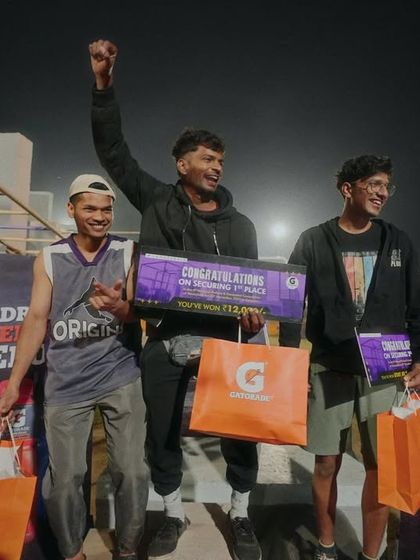The podium for the Men's Style Run. These athletes showcased incredible creativity, flow, and skill, leaving the audience amazed. A huge congratulations to the winners for their outstanding performances.