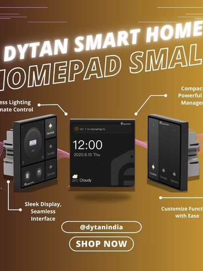 For spaces where a compact solution is needed, I install the HomePad Small. It offers powerful home management with a sleek display for effortless lighting and climate control.