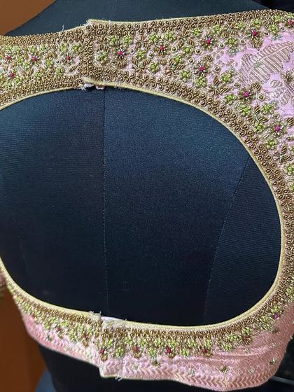 Amaira - Custom Bridal & Designer Blouses Stunning from Every Angle: Statement Backs photo 6