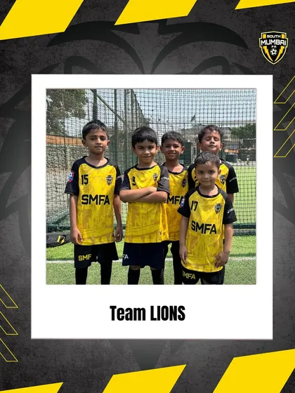 Team Lions, our U7 squad, making their competitive debut. Even in losses, they gain confidence, courage, and invaluable experience.
